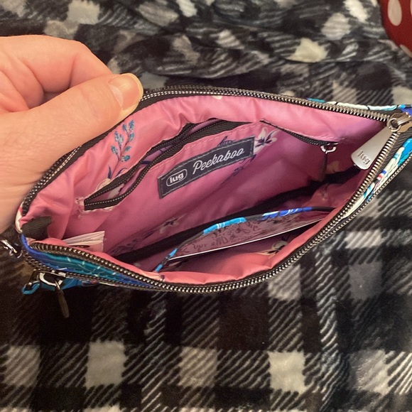 Like New- Lug Peekaboo 2 Convertible Crossbody in Hibiscus Multi - Picture 4 of 4